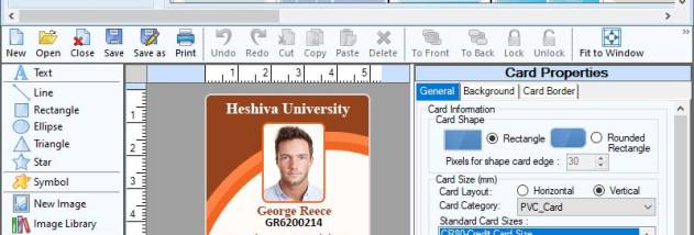 Print and Design for ID Badges screenshot