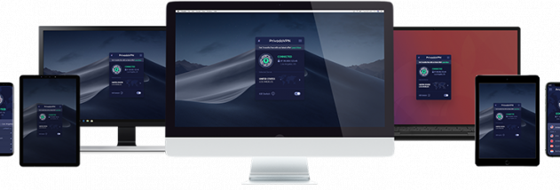 PrivadoVPN screenshot