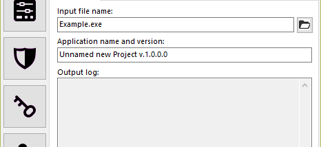 Private exe Protector screenshot