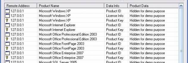Product Key Explorer screenshot