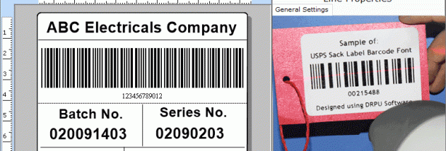 Professional Barcode Labeling Software screenshot