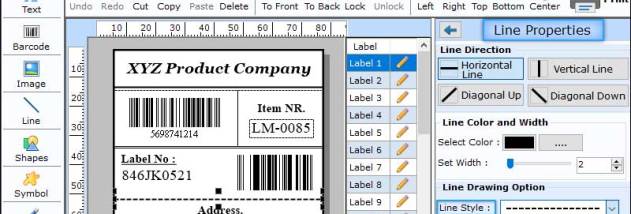 Professional Barcode Maker Tool screenshot