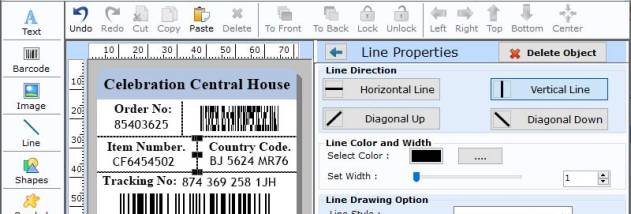 Professional Barcode System screenshot