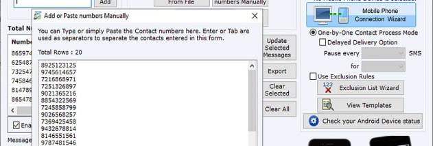 Professional Bulk SMS Marketing Service screenshot