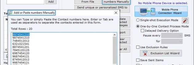 Professional Bulk SMS Messaging Software screenshot