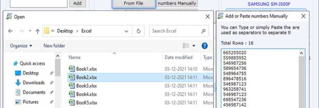 Professional Group SMS Messaging Tool screenshot