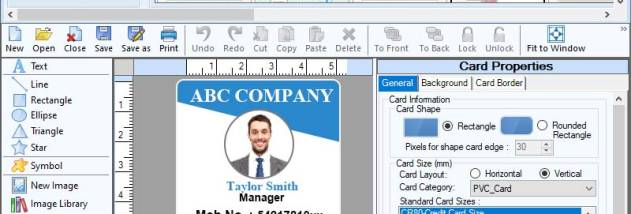Professional Identity Badge Maker screenshot