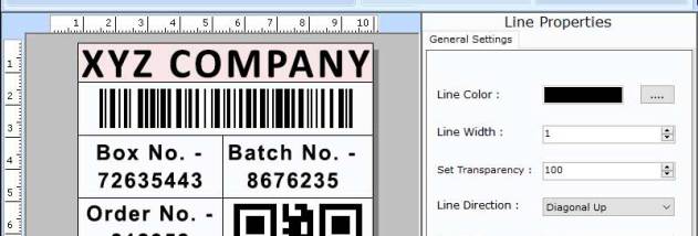 Professional Label Maker Windows App screenshot