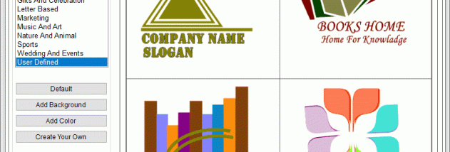 Professional Logo Designing Application screenshot