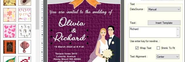 Professional Wedding Card Maker screenshot