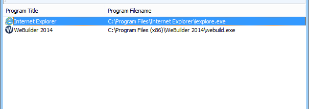 Program Protector screenshot