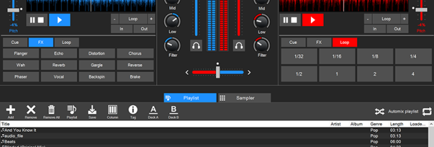 Program4Pc DJ Music Mixer screenshot