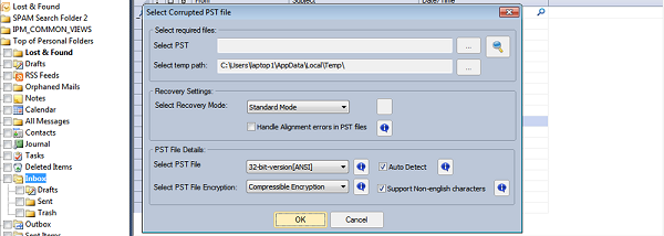 PST Viewer screenshot