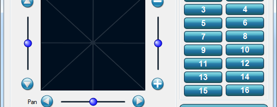 PTZ Controller screenshot
