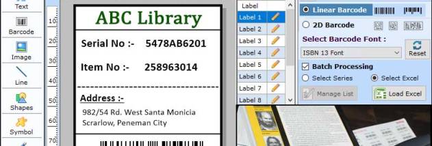 Publisher Barcode Generator screenshot