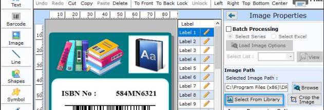 Publisher Barcode Maker Application screenshot