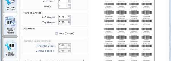 Publisher Barcode Software screenshot
