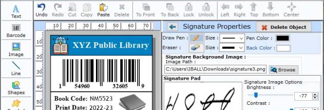 Publisher Software For Barcode Creation screenshot