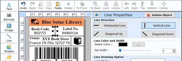 Publishing Label Barcode Creator screenshot