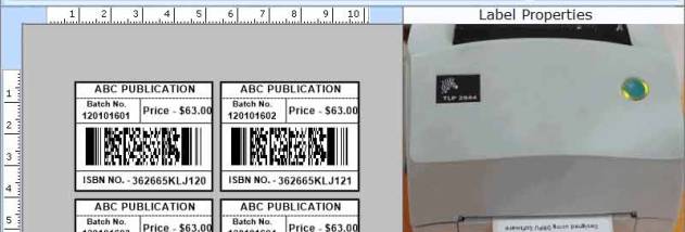 Publishing Industry Barcoding Software screenshot