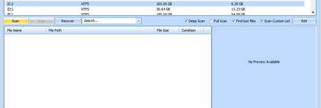 Puran File Recovery screenshot