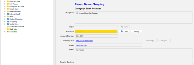 PWMinder Desktop screenshot