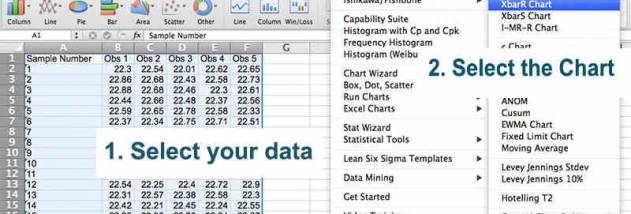 QI Macros SPC Software for Excel screenshot