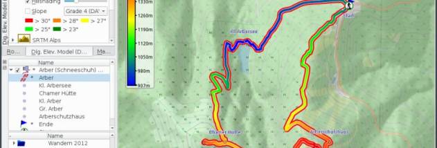 QMapShack screenshot