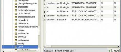 QT SQL Monitor screenshot