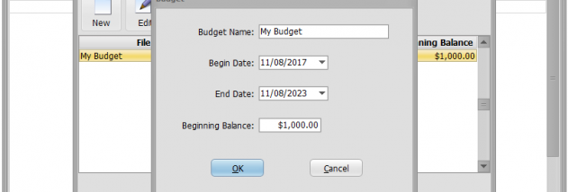 Quick Budget screenshot