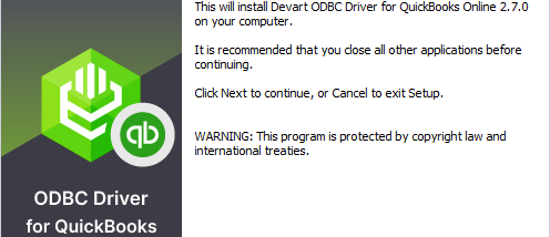 QuickBooks ODBC Driver by Devart screenshot