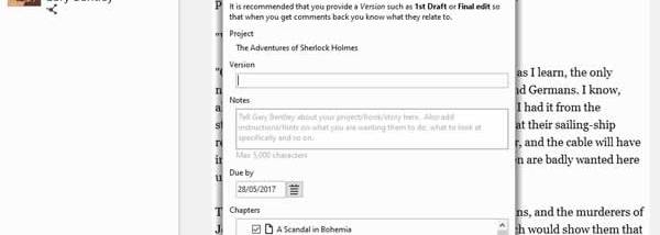 Quoll Writer screenshot