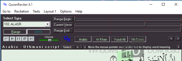 QuranReciter screenshot