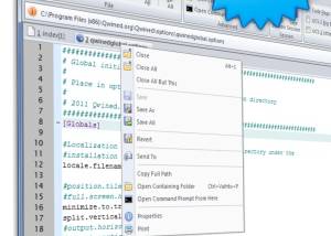 Qwined Technical Editor screenshot