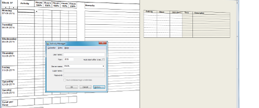Rald Activity Manager screenshot