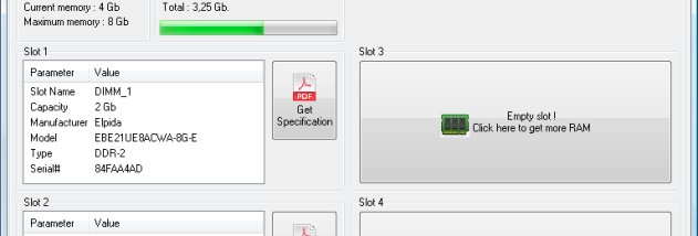 RAMExpert screenshot