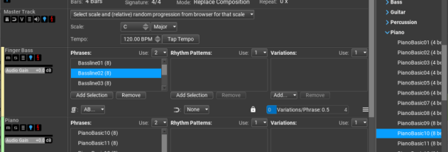 RapidComposer LE screenshot