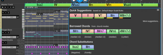 RapidComposer screenshot