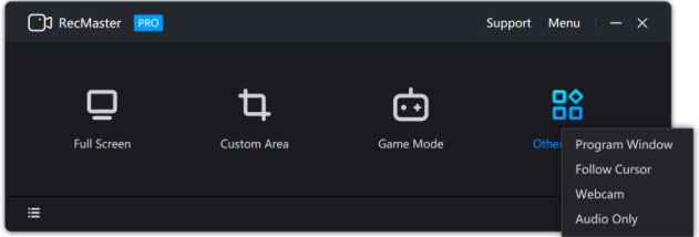 RecMaster screenshot