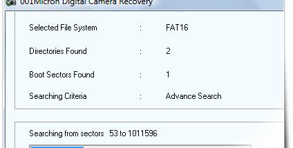 Recover Digital Camera Images screenshot