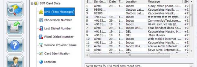 Recover Your SIM Contacts screenshot