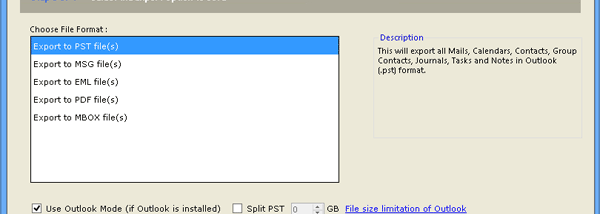 RecoveryTools Outlook PST Email Recovery screenshot