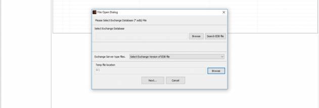 Regain EDB to PST File Converter screenshot