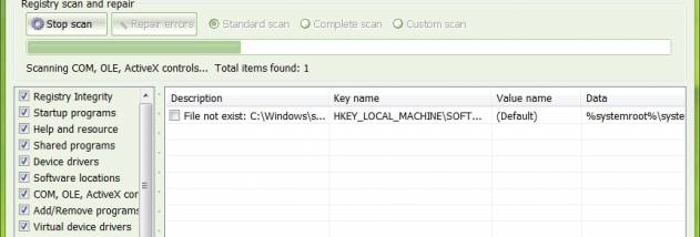 Registry Help screenshot