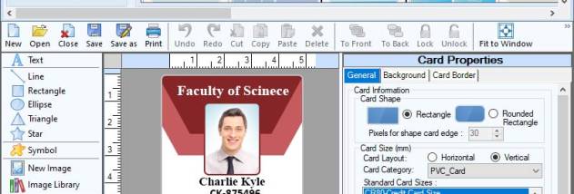 Reliable Student ID Creator Program screenshot
