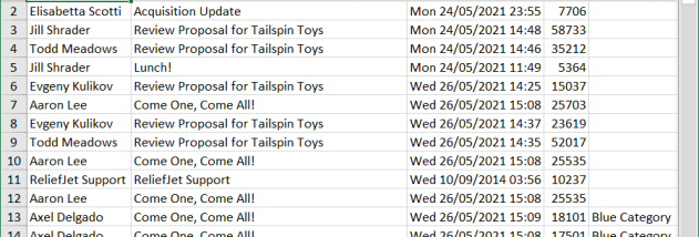ReliefJet Quick Reports for Outlook screenshot