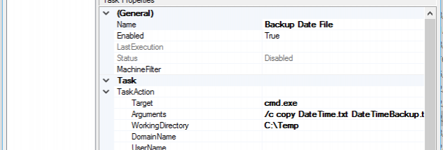 Remote Scheduler screenshot