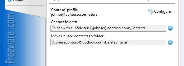 Remove Unused Contacts screenshot
