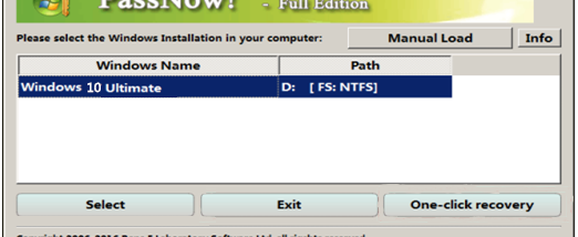 Renee PassNow screenshot