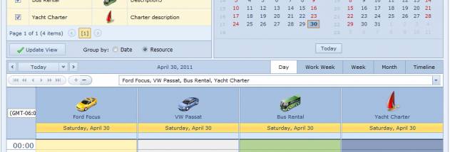 Rental Calendar for Workgroup screenshot